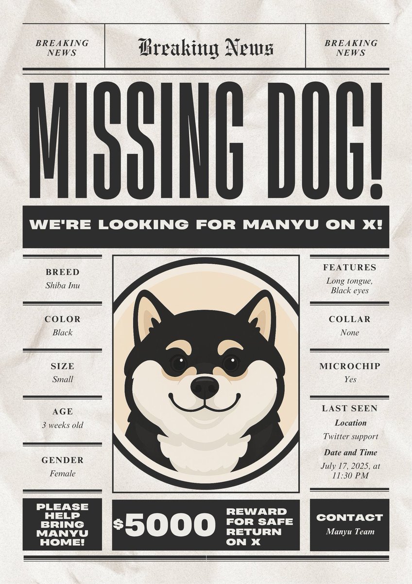 #FreeManyu unban <a href="/ManyuShiba/">Manyu</a> on <a href="/X/">X</a>

The $MANYU community is loud, strong, and unstoppable.

You can restrict an account, but you can’t silence a movement.

Let’s bring <a href="/ManyuShiba/">Manyu</a> back — now. 🚀🔥