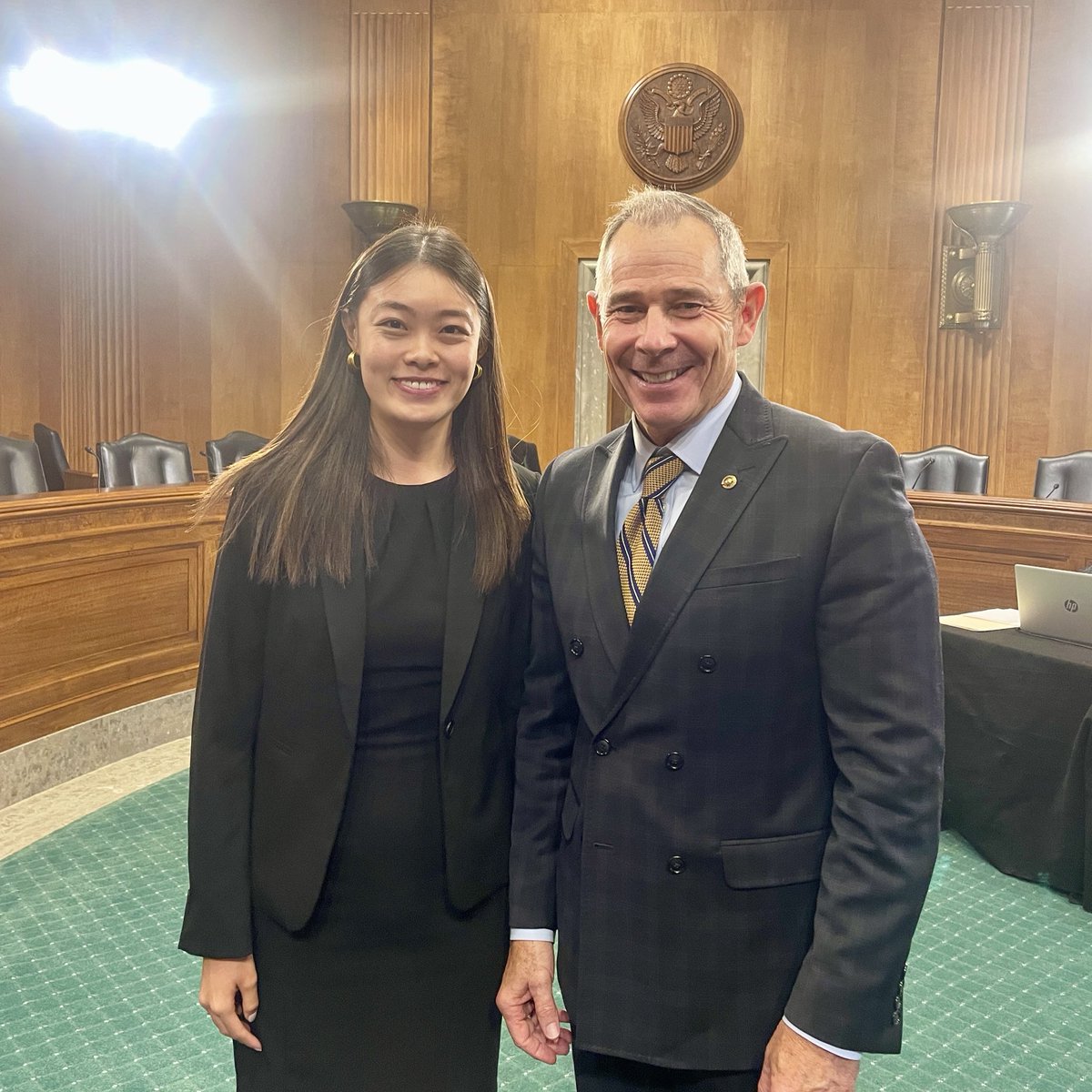 Testified today at the Senate on the status of democracy and human rights in Hong Kong. 

I want to express my gratitude to <a href="/SenJohnCurtis/">Senator John Curtis</a> in particular for the invitation and his long-standing support since 2019. Thank you for being a champion from the House to the Senate!
