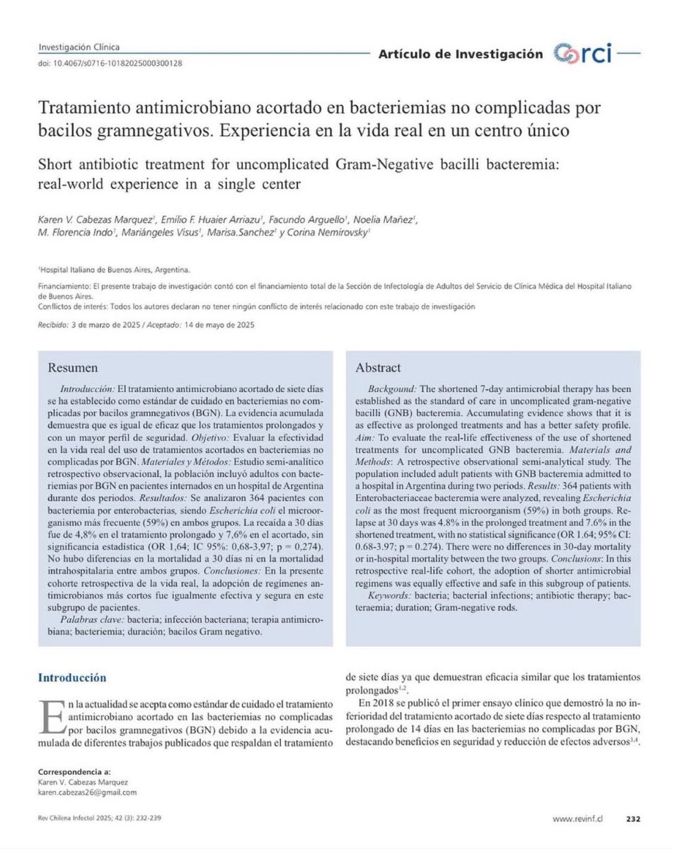 drFelipeHuaier's tweet photo. https://t.co/RaPj8IKqd9

Otro aporte desde infectología del Hospital Italiano de Buenos Aires !!! https://t.co/U8jMwXWmPF