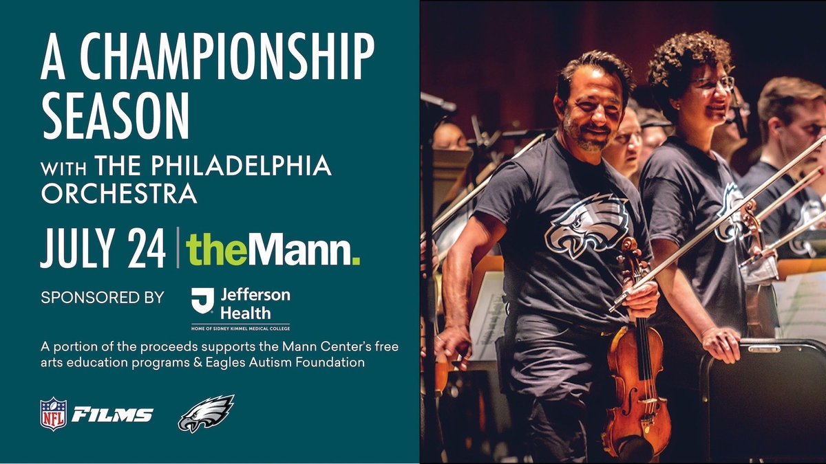 eaglesautism's tweet image. Confirmed: Super Bowl LIX Champion Jordan Davis will join us at The Mann Center for the Performing Arts for A Championship Season performance! 🏆
Get tickets here: manncenter.org/events/2025-07…