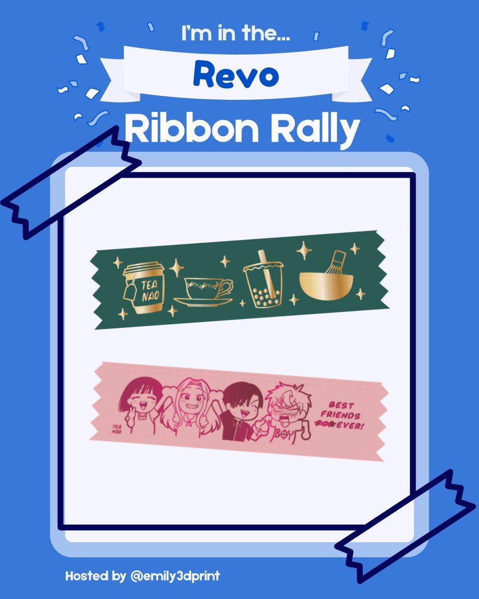teanaoart's tweet image. I&apos;m part of the 2025 #AniRevo ribbon rally this year, woohoo!! 🎀

Swing by my table ( A152 ) to learn how to get (or earn lol) a tea or Alien Stage themed one ~