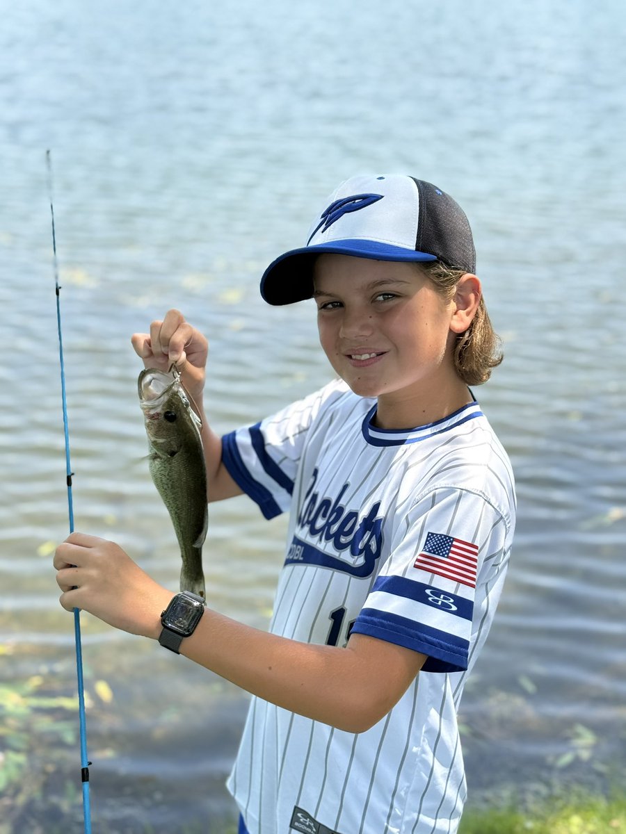 LiveWithRoman's tweet image. Not gonna lie…I LOVE this new little hobby Tristan picked up this summer! 💙🎣