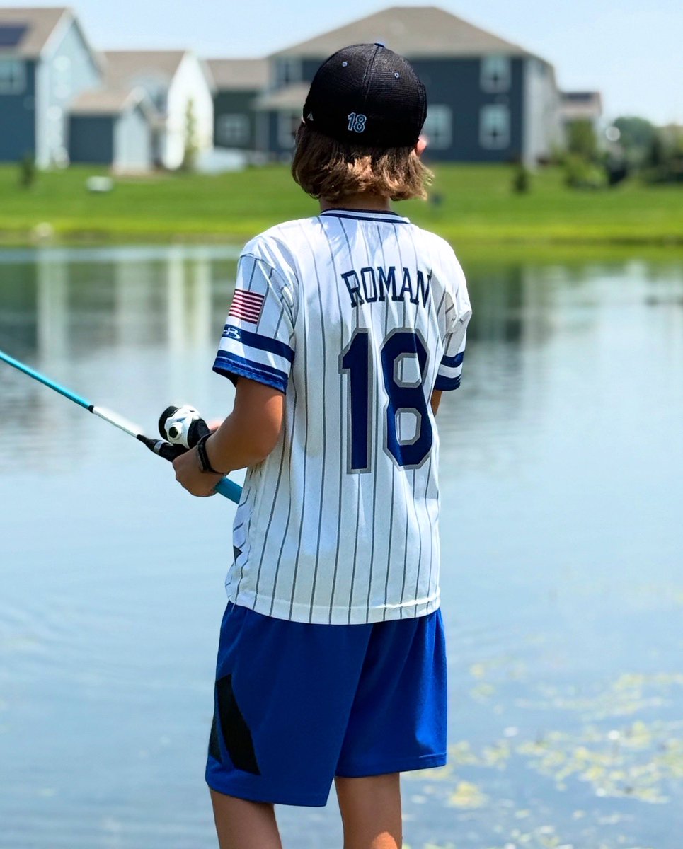 LiveWithRoman's tweet image. Not gonna lie…I LOVE this new little hobby Tristan picked up this summer! 💙🎣