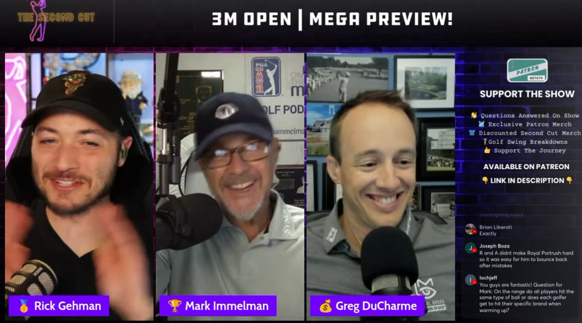 TheSecondCutPod's tweet image. Rick: "Scottie Scheffler would beat young or old Tom Morris by about 100 strokes right now!"
Mark: "You're sinning right now, you better stop"
Join Us!: youtube.com/live/LZeWP2mZt…