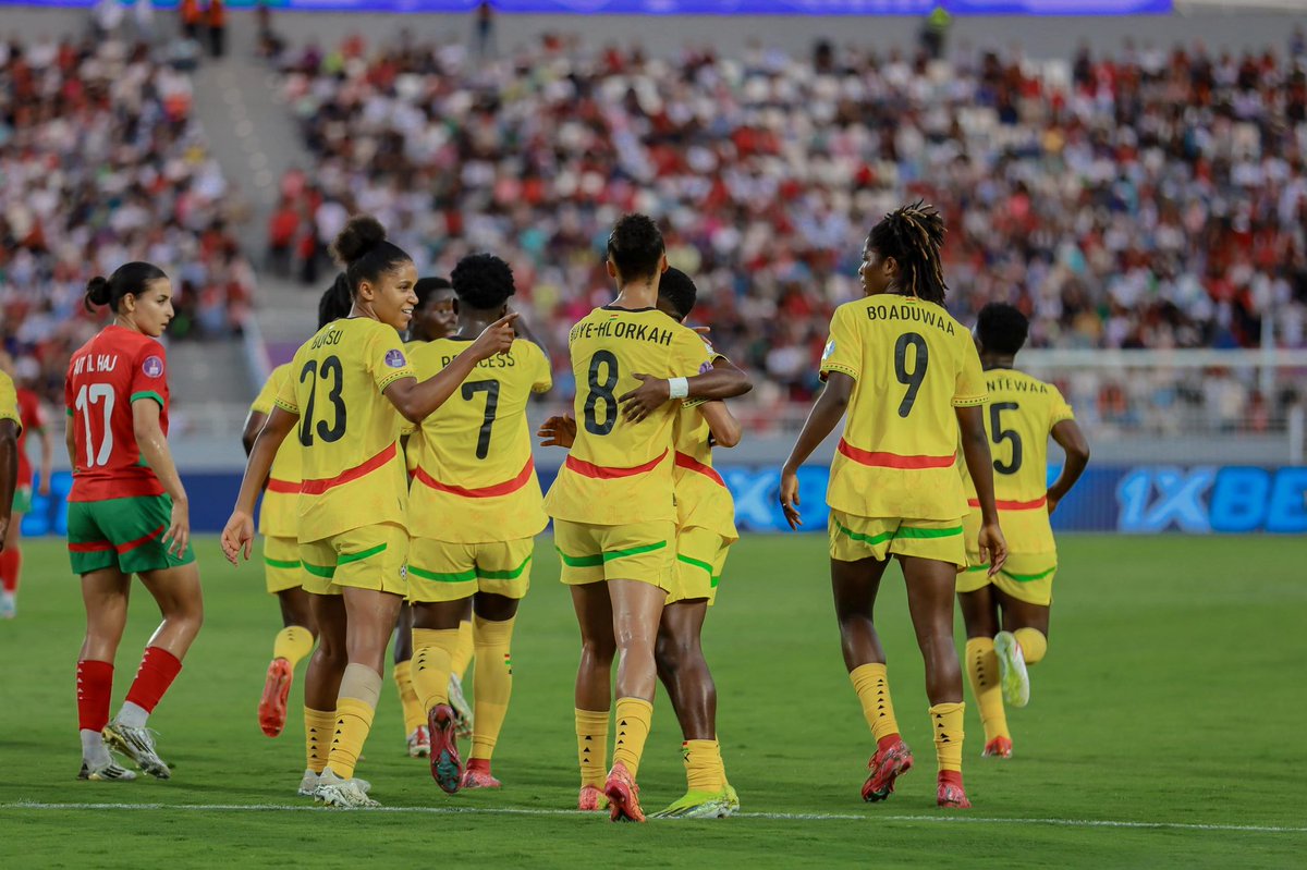 GhanaWNT's tweet image. 90+15โ - โฑ๏ธ
Another half (15) coming up โฆ!!!
๐ฒ๐ฆ 1:1 ๐ฌ๐ญ
#๐ฉ๐๐๐๐๐ธ๐๐๐๐๐๐ฌ๐ญ
#๐ถ๐๐๐ฎ๐๐๐๐ถ๐๐๐ป๐๐๐ โฝ๏ธ๐ช๐พ
#TotalEnergies๐พ๐จ๐ญ๐ช๐ถ๐ต2024