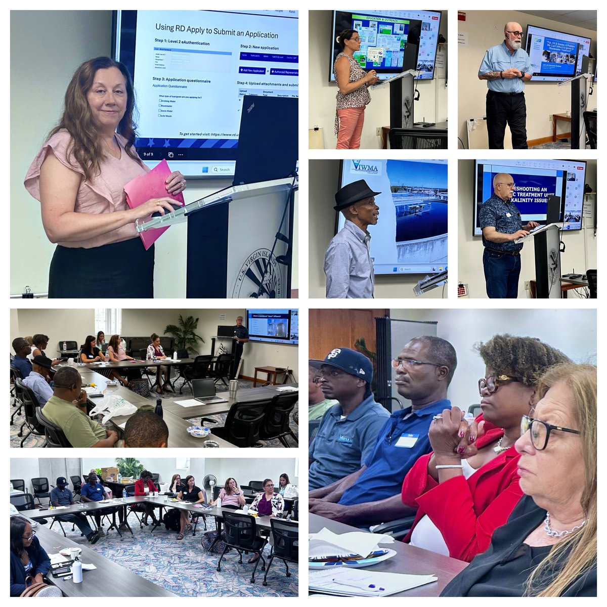CVF_RCAP's tweet image. Last week @RCAP_Solutions  collaborated with CBCC and USVI DPNR with the 2025 Wastewater and Drinking Water Workshops. The Wastewater workshop on Thursday, July17, 2025. Great attendance . @RCAPInc  @JosefaYozepha