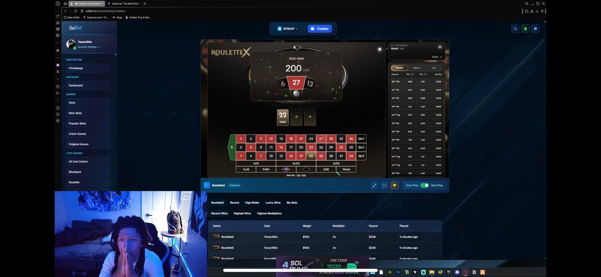 W cook up on suibet today $500 into $900❗️
 
Tomorrow im continuing the cook with same balance and the goal is 10k this week💯😤

suibet.io/?ref=Tezzo