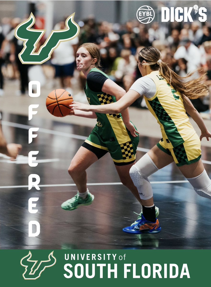 Ava Zenner (@avazenner2028) on Twitter photo After a great conversation with <a href="/_CoachShe/">Sheila Boykin</a> I’m excited to receive an offer from <a href="/USFWBB/">USF Women's Basketball</a> ! Go Bulls!
<a href="/KentuckyPremier/">Kentucky Premier EYBL</a>
<a href="/FRAathletics/">FRA Athletics</a> After a great conversation with <a href="/_CoachShe/">Sheila Boykin</a> I’m excited to receive an offer from <a href="/USFWBB/">USF Women's Basketball</a> ! Go Bulls!
<a href="/KentuckyPremier/">Kentucky Premier EYBL</a>
<a href="/FRAathletics/">FRA Athletics</a>