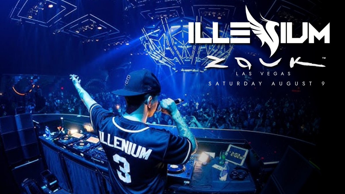 RareEvo's tweet image. The #RareEvo25 Saturday Close-Out Party is set.
Zouk Nightclub in Resorts World Las Vegas with @ILLENIUM headlining!
All Rare Evo ticket holders get exclusive entry for free. Come out and celebrate with us — Saturday August 9th.