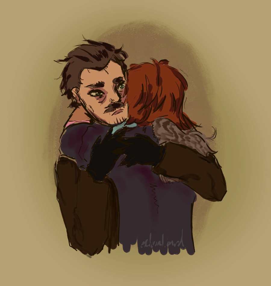 eelonland's tweet image. sibling hug yaayy