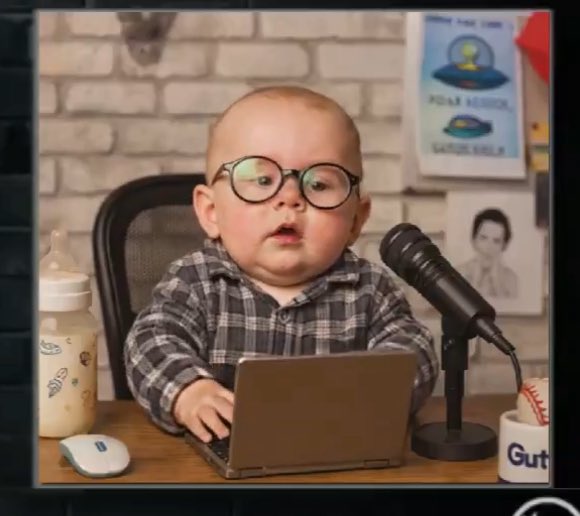 realKrisCruz's tweet image. The @BlazeTV/@theblaze baby gang is an adorable one.
@SaraGonzalesTX @JeffyJFR @PatUnleashed and myself. We all ROCK the baby look.