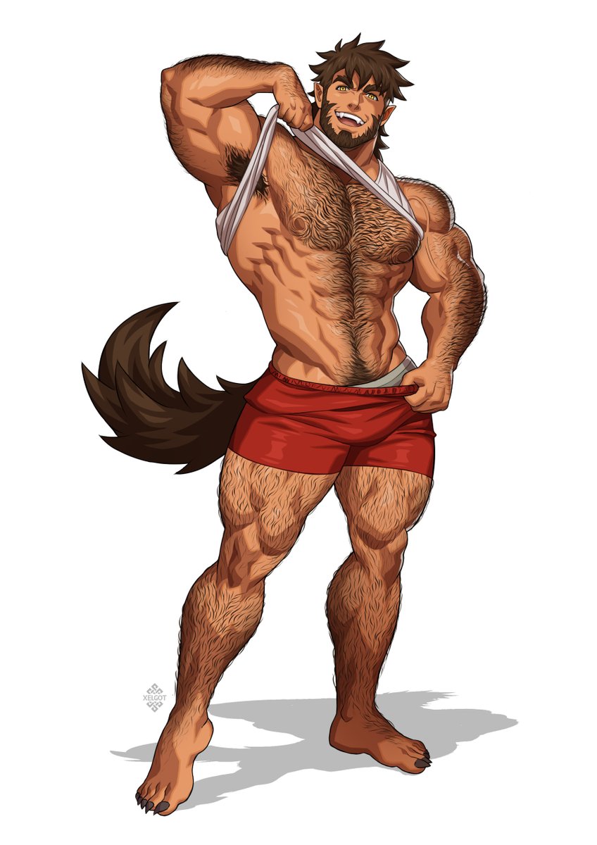 Omar - Werewolf OC 💪🏽🐺✨

Commission