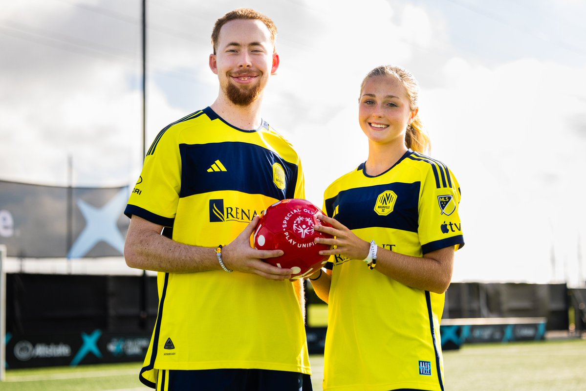 SOTennessee's tweet image. Game faces = READY.
Braden Jenkins and Harper Gibson are ready to represent Special Olympics Tennessee and the @NashvilleSC Unified Team at the Special Olympics Unified Sports @MLS All-Star Game tomorrow.
Stream it here at 9 am: youtube.com/mls