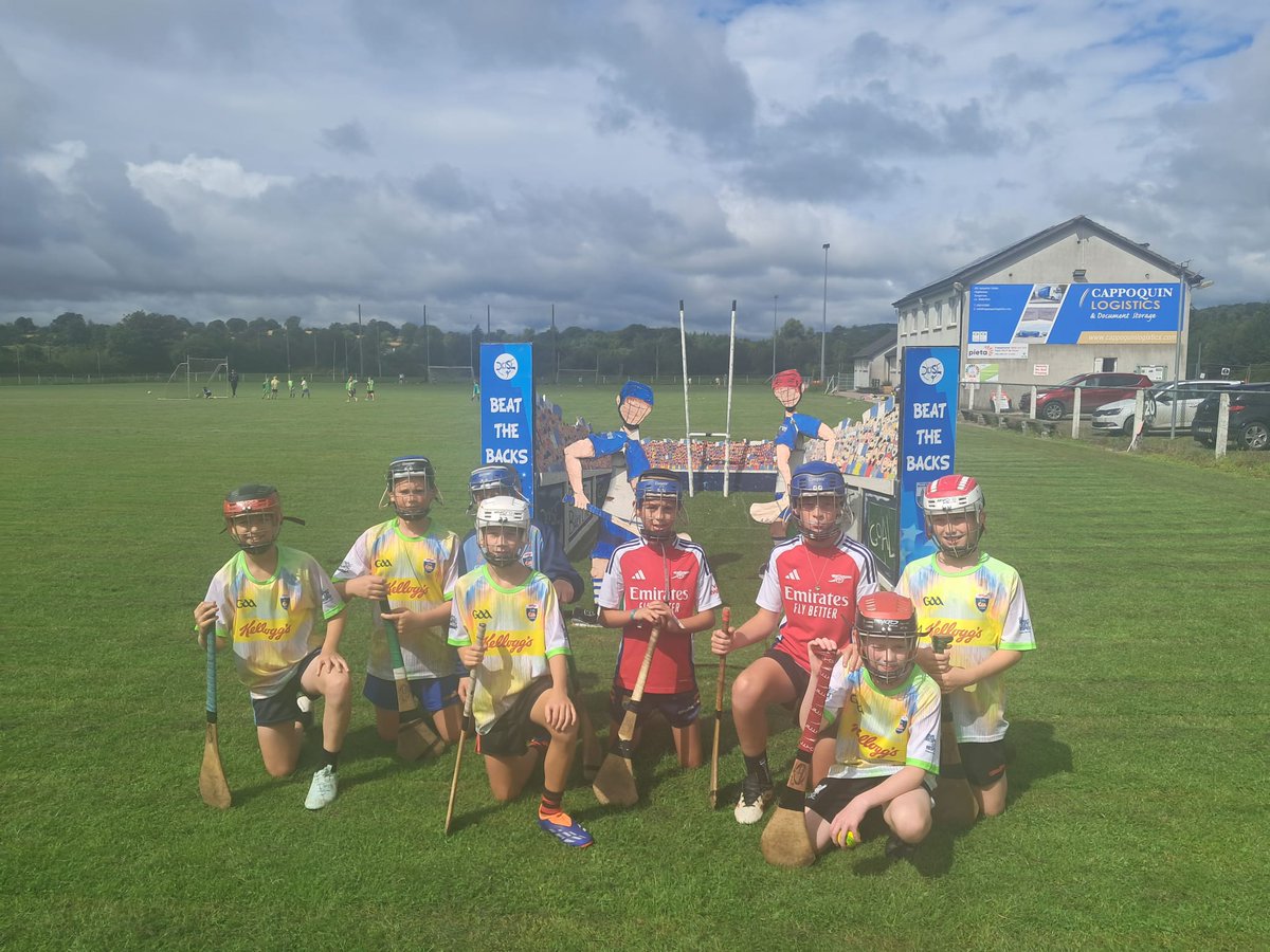 WaterfordGAACG's tweet photo. Busy Tuesday at the @ACTGAAPRO @KelloggsUKI @officialgaa #CùlCamp 👇

FUN, Games galore, skills ✅️🏑🏐

#BeatTheBacks Target game ✅️🏑

#IrishPressCup 🏆✅️⚪️🔵🏑 #AllIrelandMHChampions25 - wonderful excitement ⚪️🔵

Great start to our 4th week of camps across the #Dèise 👏 https://t.co/UirYhAyx1u