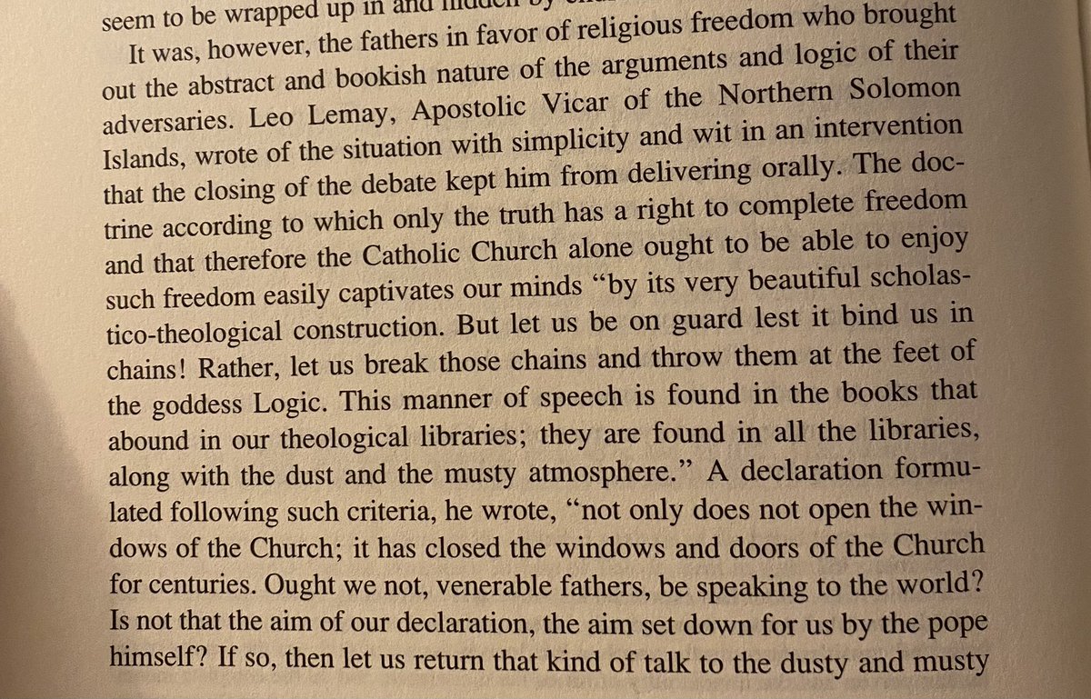 JerryMSus's tweet image. One of the more ridiculous speeches given on the Conciliar floor, courtesy of the Apostolic Vicar of the Northern Solomon Islands