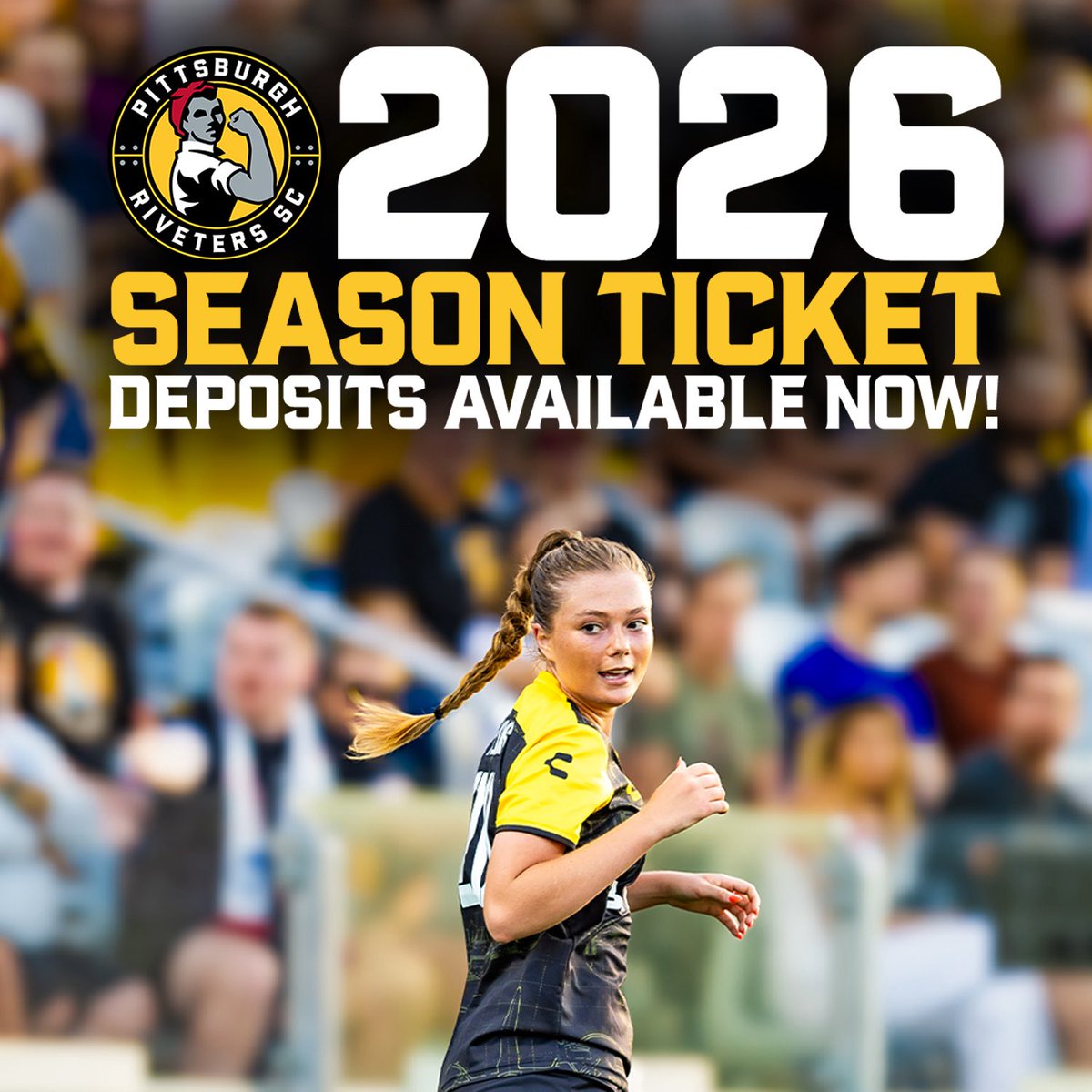 RivetersSC's tweet image. Can&apos;t wait for you to have our backs again next season! 🤝 2026 Season Ticket Deposits are available now ‼️
 
🔗tr.ee/eLolYEP8lb