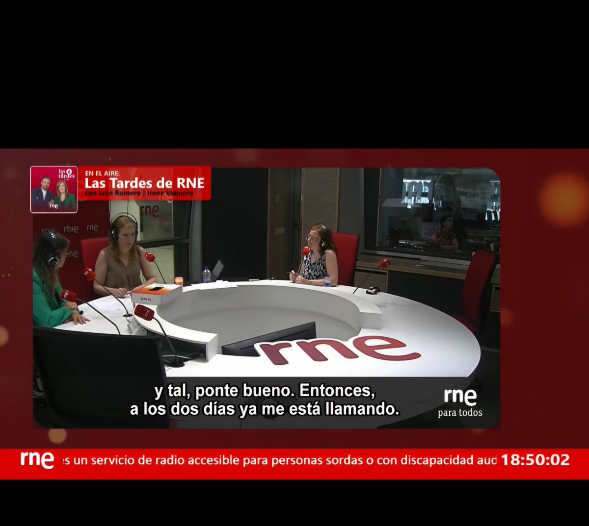 emartinest's tweet image. Hablando hoy sobre derecho a la #desconexióndigital, #teletrabajo y vacaciones en @LasTardesDeRNE, presentado por @Irene_Vaquero e Iván Romero.
