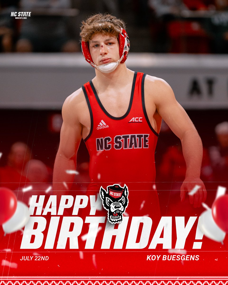 Join us in wishing a very happy birthday to Koy Buesgens today 🥳🎈🎉