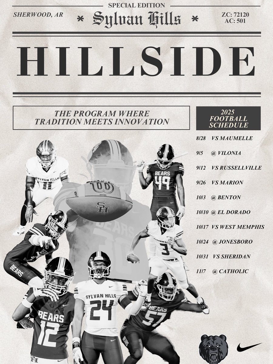 🚨2025 FOOTBALL SCHEDULE🚨