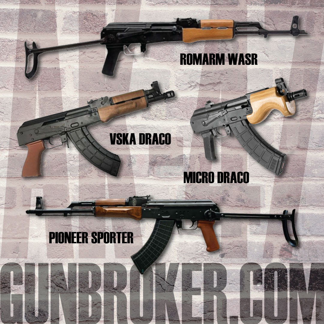 GunBroker's tweet image. 🥸 Which one would you choose?
.
Browse listings for AKs: bit.ly/42xwJSK
.
#gunsdaily #AK