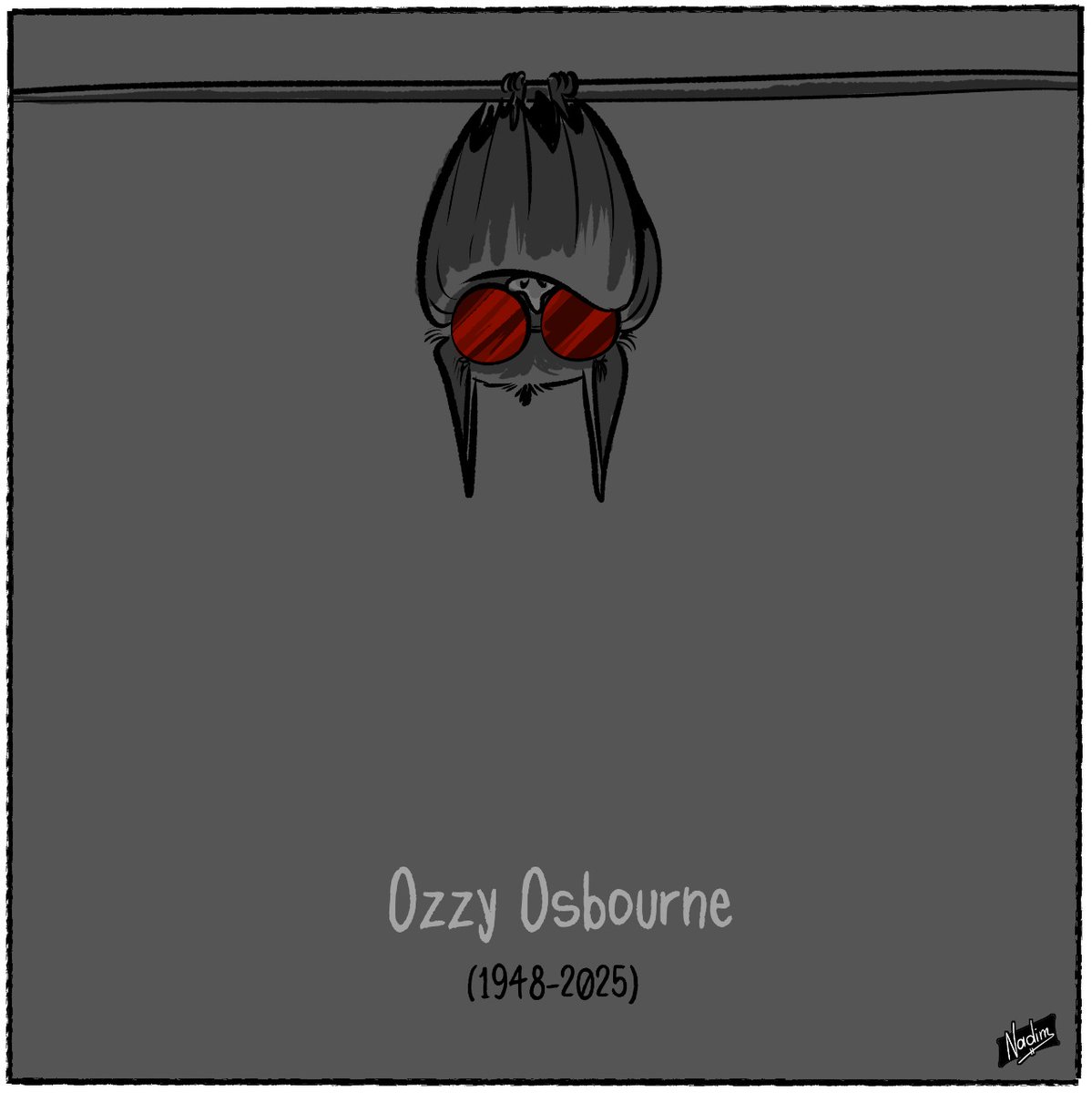 RevistaPODERcol's tweet photo. 🖤 Murió Ozzy Osbourne, el eterno “Príncipe de las Tinieblas”, a los 76 años.
Voz de Black Sabbath, pionero del heavy metal y leyenda del rock.
🎤⚡ “I’m going off the rails on a crazy train...”
#OzzyOsbourne #BlackSabbath #LeyendaDelRock #NoticiasconPoder @nadimcomics https://t.co/d7bQwoQN0p