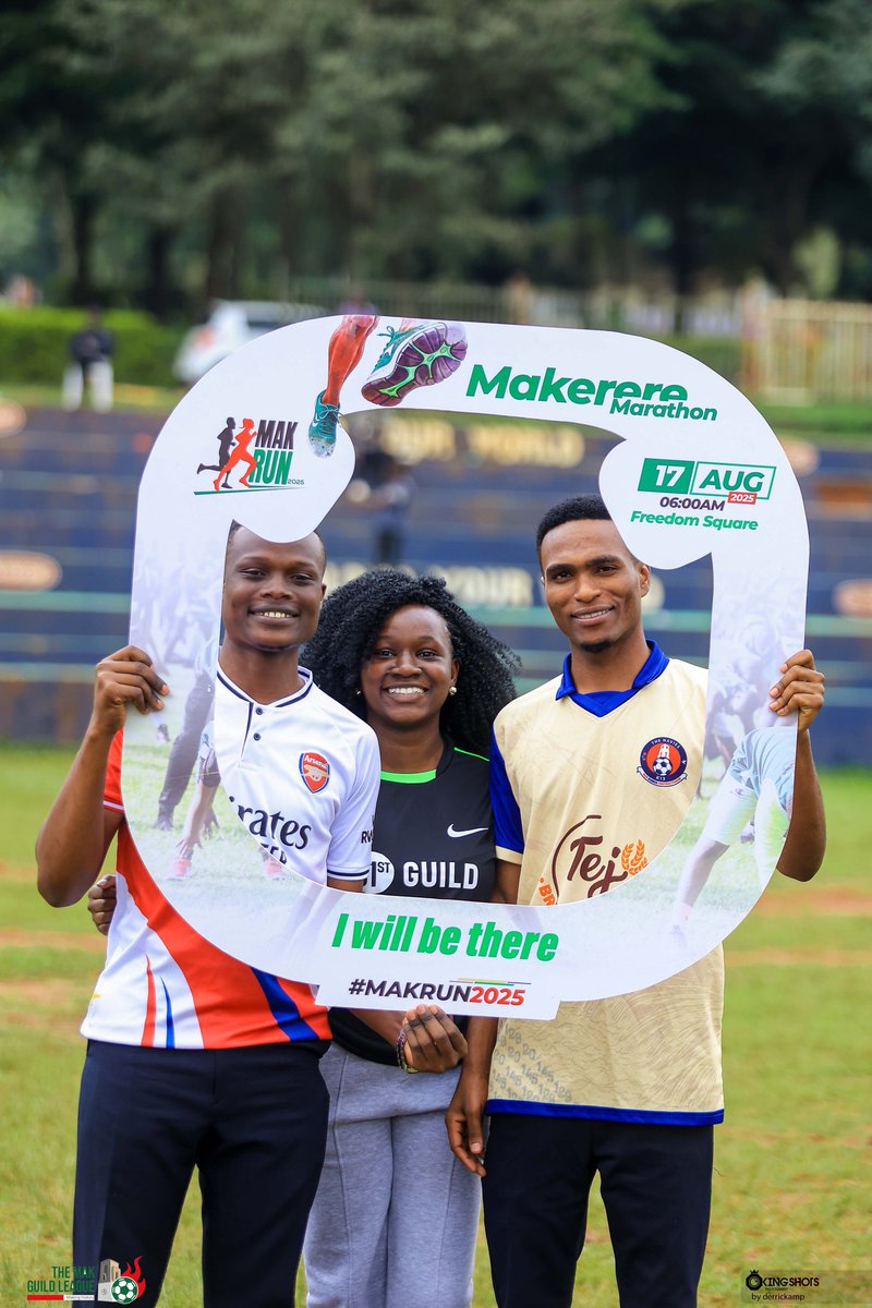 JimjamesMuhwezi's tweet image. Love is a gift 🎁 to be loved is a blessing 💕
What a blessing to be part of this company❤️🔥 Thanks @91stmakguild & @MakGuildLeague
@MakRun_Ug is the next big thing to take part in and have fun ☺️Let's run to support students with special needs 🤝