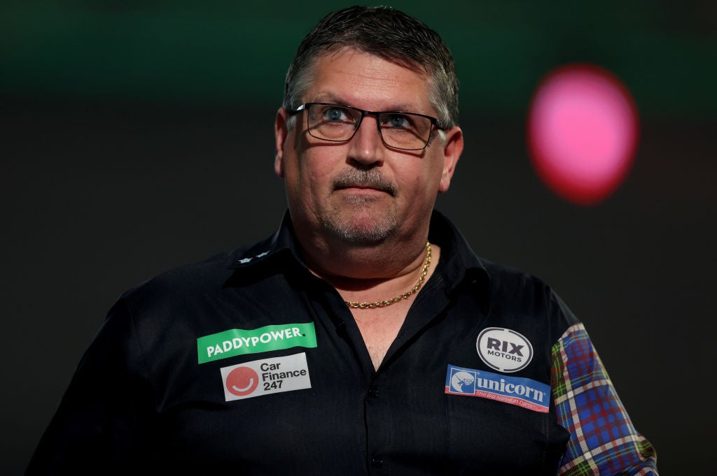Unicorn Darts (@unicorndarts) on Twitter photo World Matchplay R2 Score:
๐ GARY ANDERSON 10-12 Stephen Bunting
After going into overtime at the Winter Gardens, The Flying Scotsman is just edged out in a thrilling tie.
An incredible effort, <a href="/GaryAnderson180/">Gary Anderson</a> ๐
#TheFlyingScotsman #ForEveryPlayer World Matchplay R2 Score:
๐ GARY ANDERSON 10-12 Stephen Bunting
After going into overtime at the Winter Gardens, The Flying Scotsman is just edged out in a thrilling tie.
An incredible effort, <a href="/GaryAnderson180/">Gary Anderson</a> ๐
#TheFlyingScotsman #ForEveryPlayer