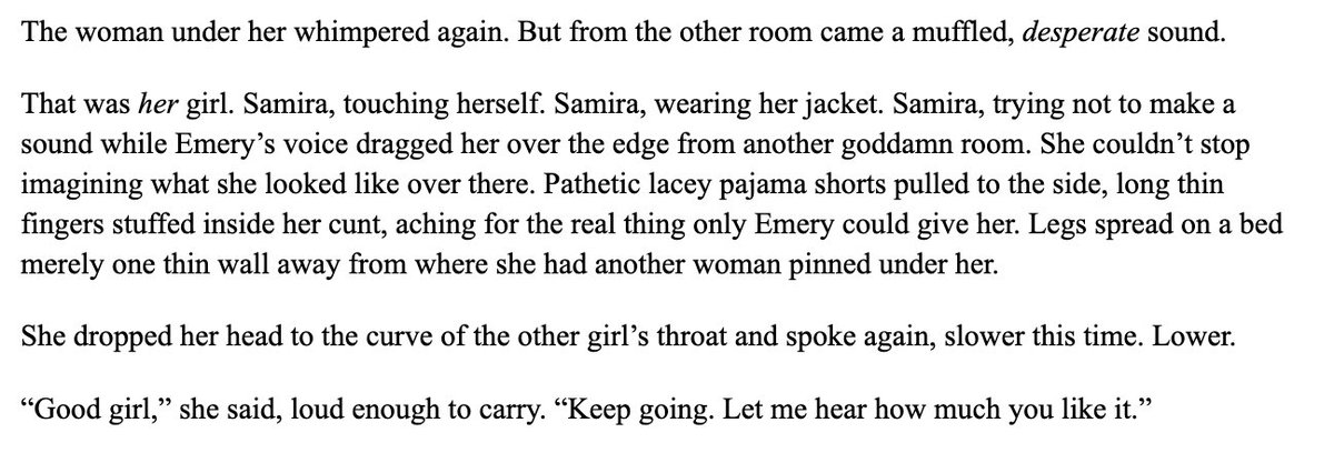 walshpilled's tweet image. mowalsh cowboy au chapter 3 coming tn or tmrw depending on how much i lock in but here is a snippet of emery talking samira through it between a wall bc i am abby the generous and abby the kind