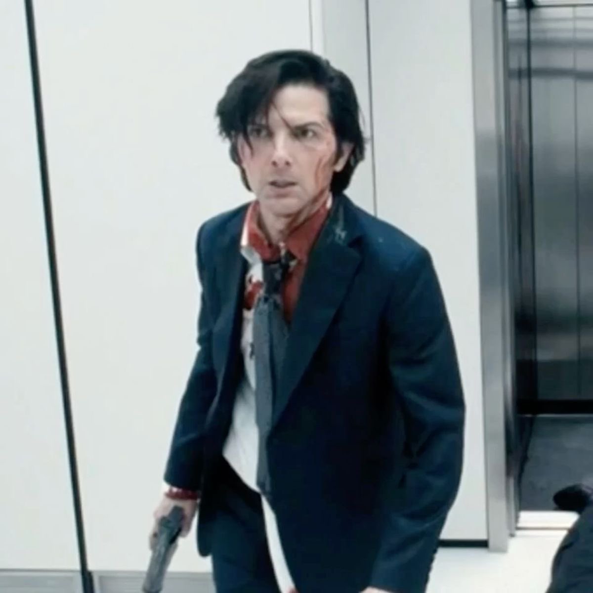 hellynaswife's tweet image. the fake blood team needs an emmy for making him look so hot i cant lie