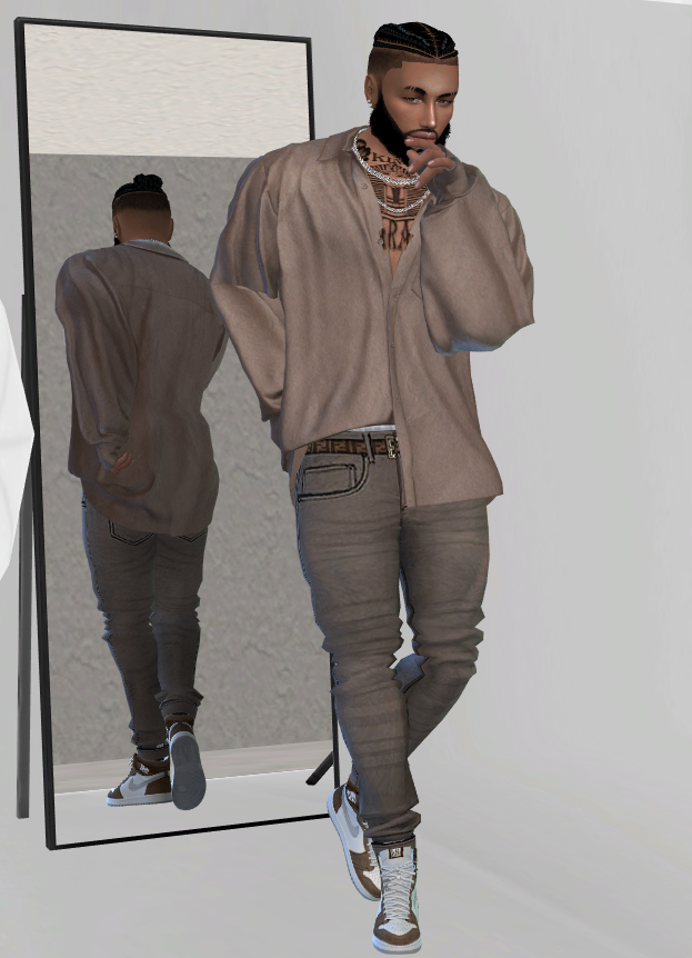 Fendi baby.. 🤎 Loml  #TheSims #ShowUsYourSims #TheSims4 #CC