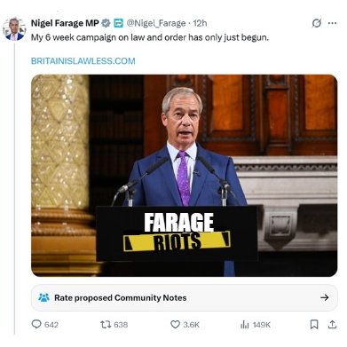 GBNews23653867's tweet image. 🚨Lawless Britain because you're inciting riots and your Brexit has opened the floodgates for boat crossings!!!