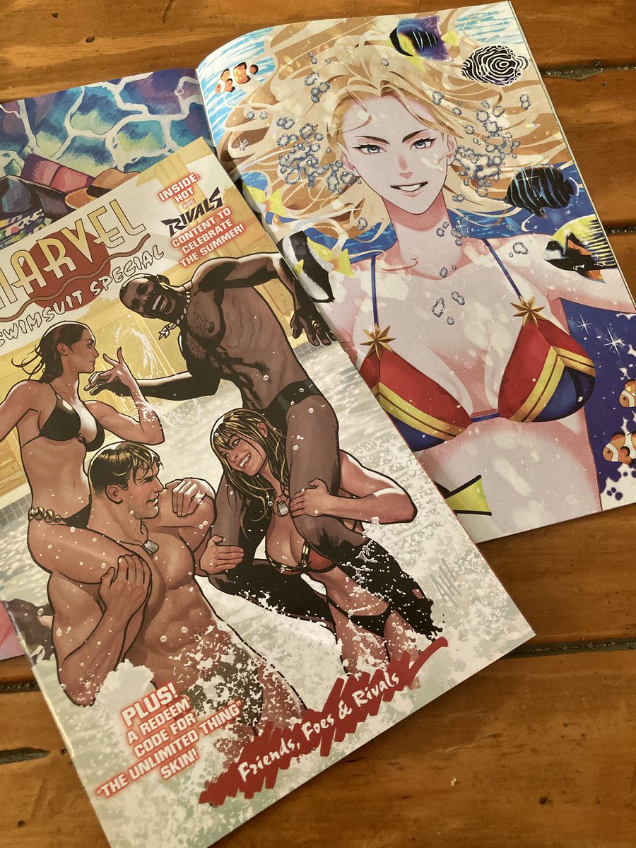 CarolCrave's tweet image. Picked up my copies of the swimsuit special! Bikini Carol YAS❤️❤️