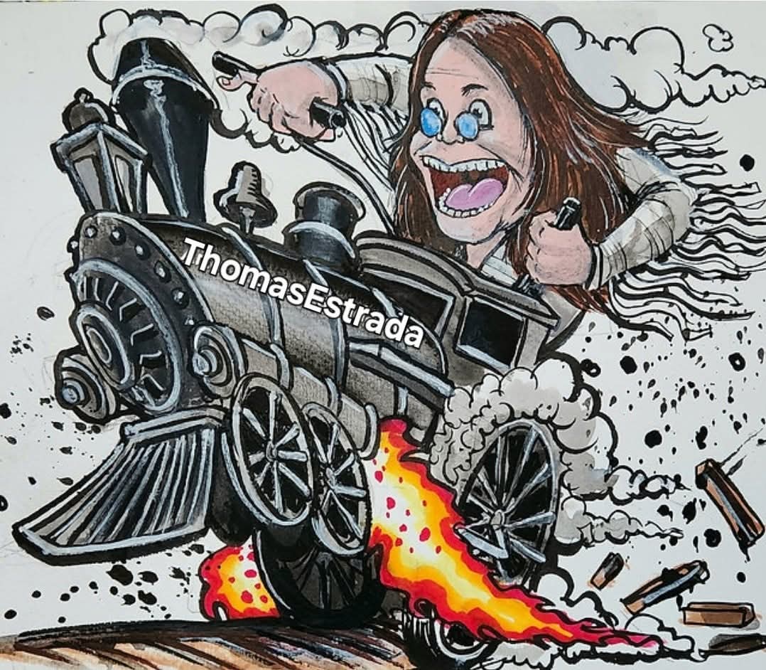 #ozzyosbourne 
.
(artwork from a couple years ago)