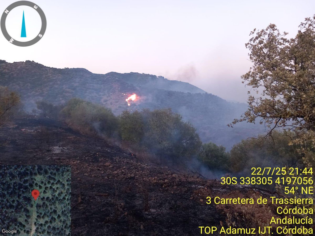 Antonio Sanz Cabello (@antoniosanz) on Twitter photo El incendio en las faldas de la Sierra de #Córdoba evoluciona favorablemente.
Gran parte del perímetro está ya sin llamas
El desalojo preventivo y el trabajo en la zona alta han contenido el riesgo.
Se trabaja en su estabilización
Gracias a <a href="/Plan_INFOCA/">EMA INFOCA</a>, #EMA y <a href="/ayuncordoba_es/">Ayuntamiento Córdoba</a> El incendio en las faldas de la Sierra de #Córdoba evoluciona favorablemente.
Gran parte del perímetro está ya sin llamas
El desalojo preventivo y el trabajo en la zona alta han contenido el riesgo.
Se trabaja en su estabilización
Gracias a <a href="/Plan_INFOCA/">EMA INFOCA</a>, #EMA y <a href="/ayuncordoba_es/">Ayuntamiento Córdoba</a>
