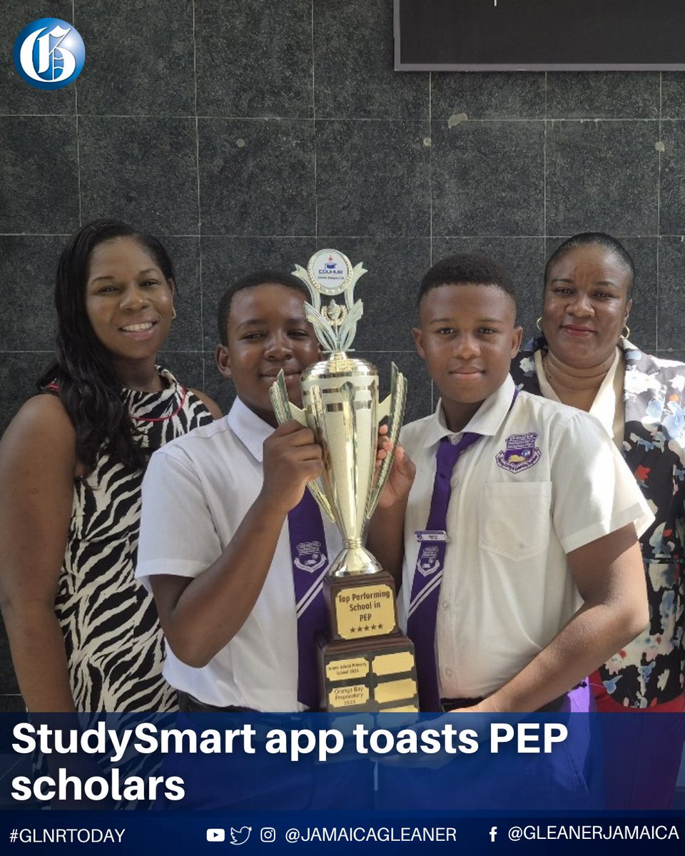 JamaicaGleaner's tweet image. Orange Bay Preparatory and Kindergarten school in Hanover is basking in the accomplishment of having all 19 of its students who sat the Primary Exit Profile examinations being placed at their first-choice school.
Read more: jamaica-gleaner.com/article/lead-s… #GLNRToday
