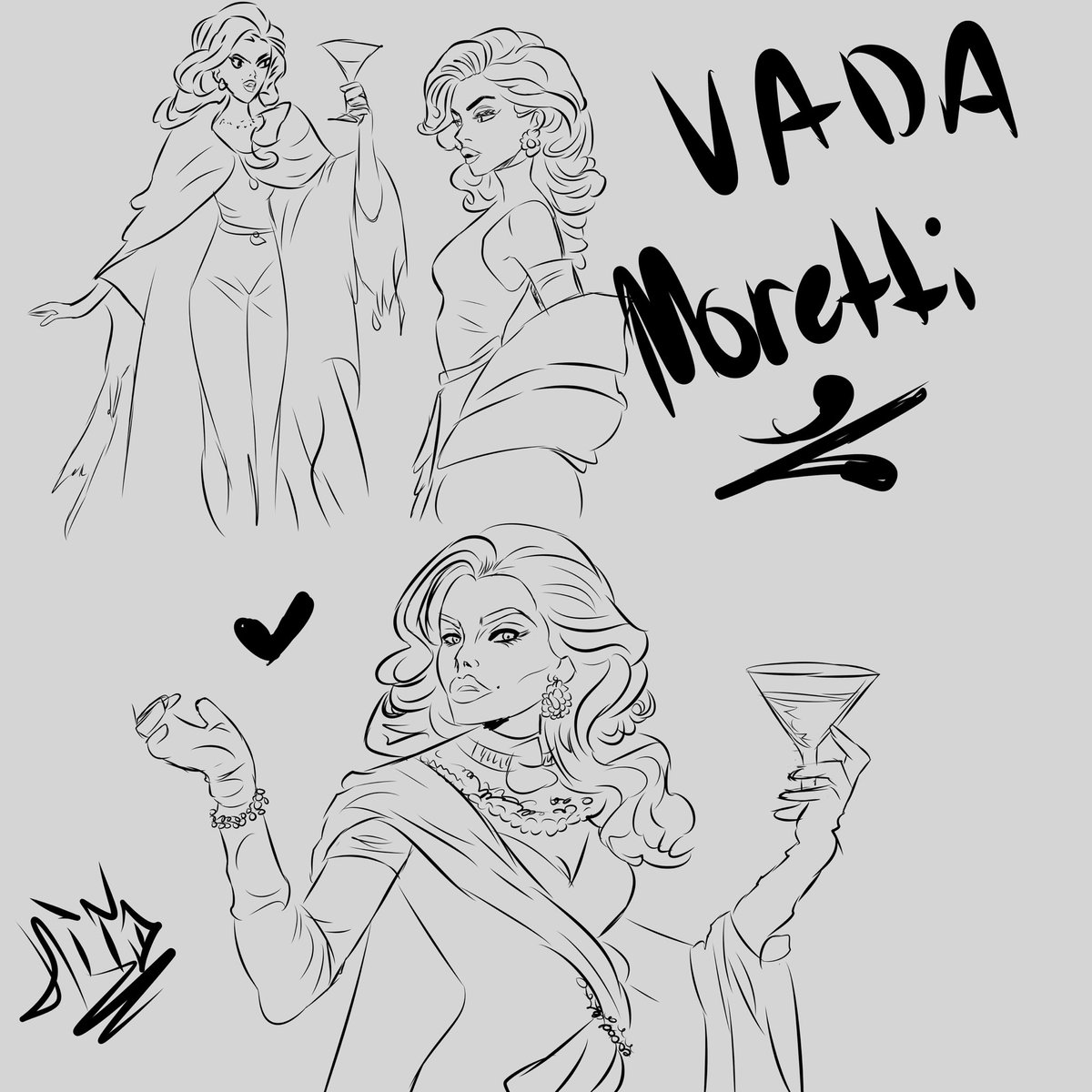 xalmaredhito's tweet image. Concept character Designs for my new book „my Friends hot grandma is my mob Boss?!“
#art #conceptart #book #ocart #DigitalArtist