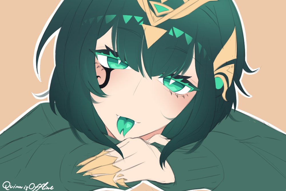 She's gorgeous💚
#GenshinImpact #GenshinImpactFanart #Nefer
