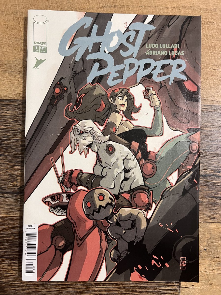 bkthd's tweet image. Ghost Pepper #1: really fun first issue. Great art with some interesting world building. Strong recommend for this new series. Interested to see where it goes. W/A: @ludolullabi C:@fxstudiocolor @Skybound #comics