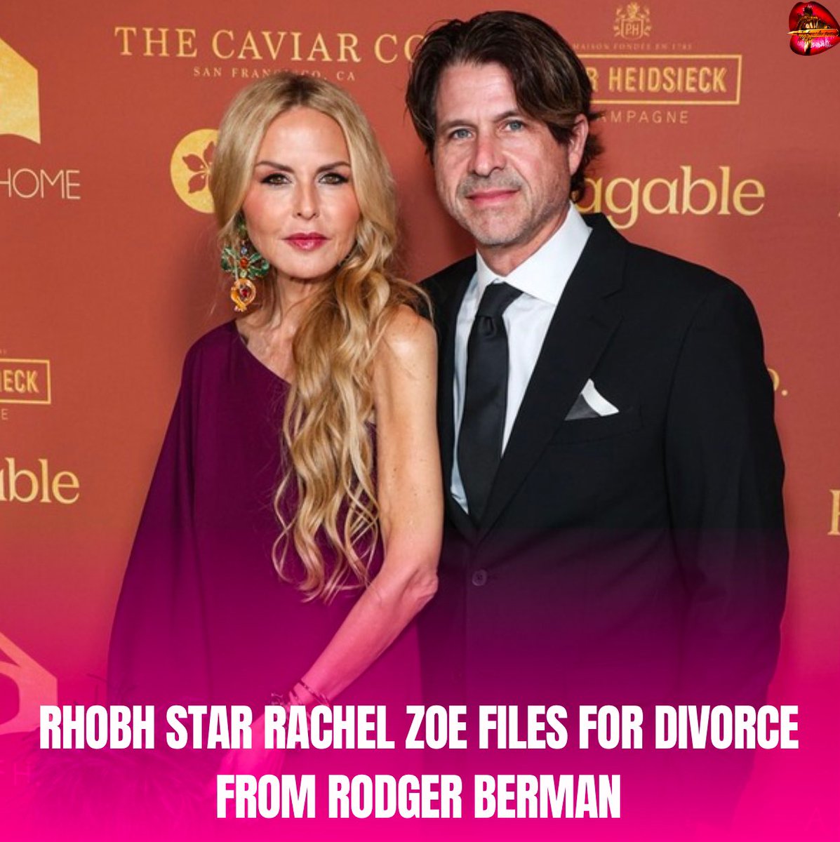 baddietvv's tweet image. RHOBH STAR RACHEL ZOE FILES FOR DIVORCE FROM RODGER BERMAN
Rachel filed on Monday in Los Angeles. She lists the date of separation as June 27, 2024. The couple had been married for over 26 years. They share 2 minor children together -- Skyler, 14 and 10-year-old Kaius.
Rachel…