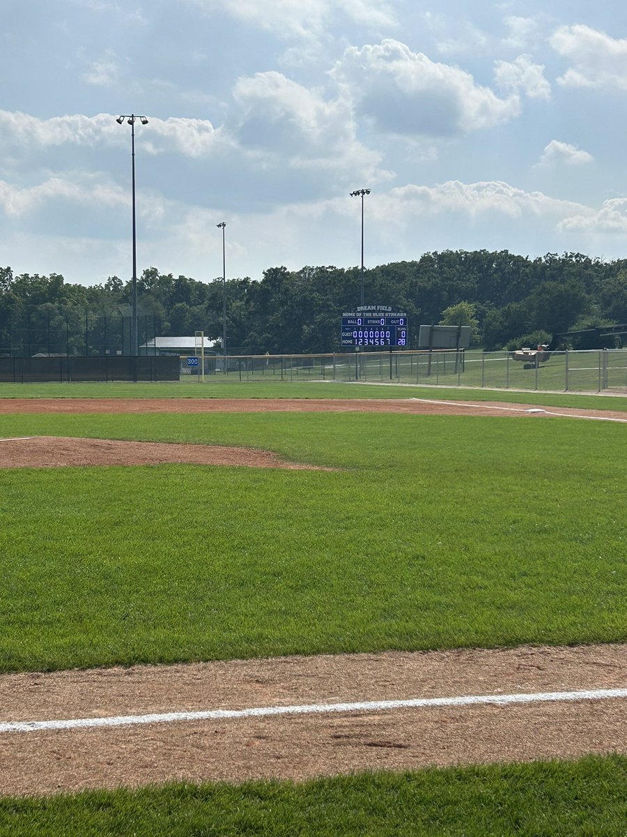 BlueStreakBSB's tweet image. Out with the old!
In with new!
What a great addition to the city park and Dream Field! #bluepride