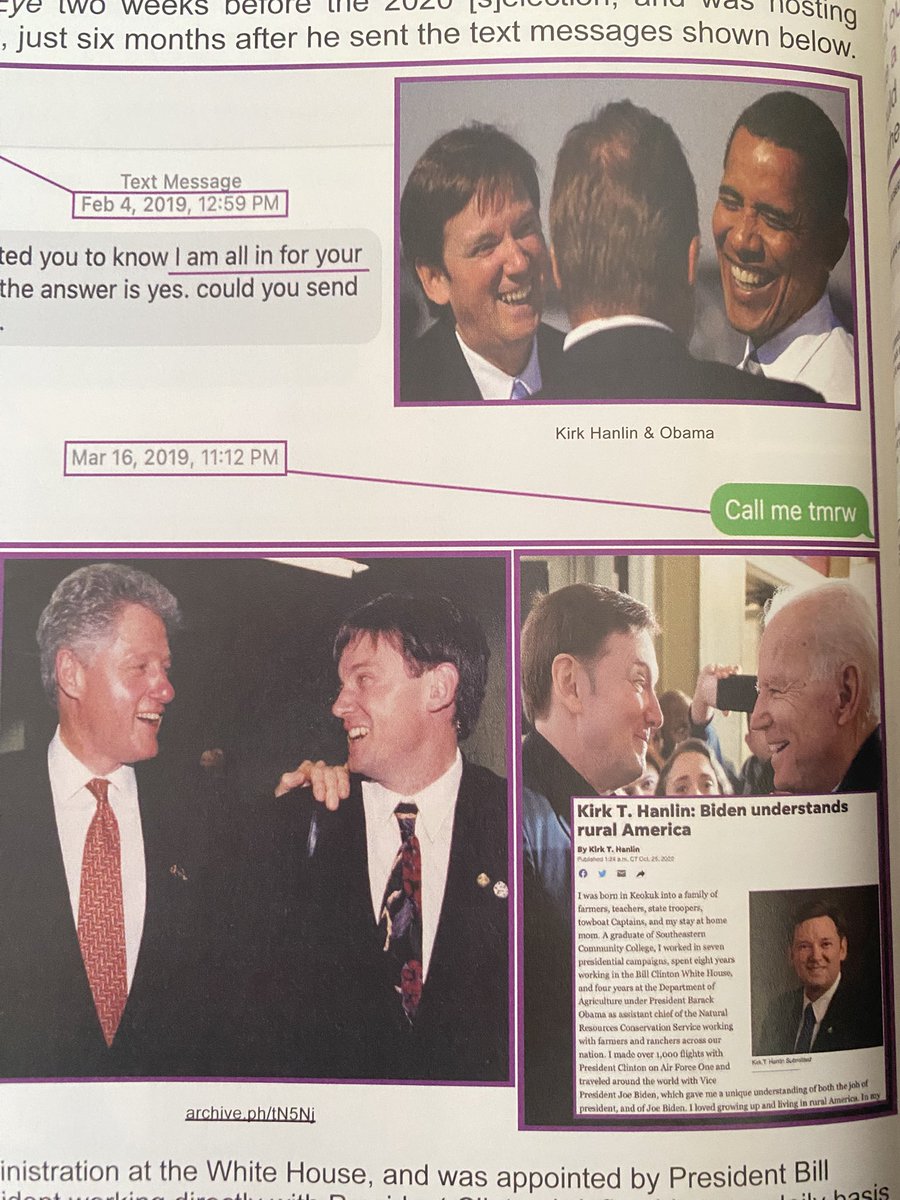“Hunters” “recent” “interview” shows pictures that are found in Marco Polo Book 2022… which is a full copy of the Biden Report by DOJ and FBI, which means: double verification and validation. 

The Libtards are in for a rude awakening with their false accusations on President