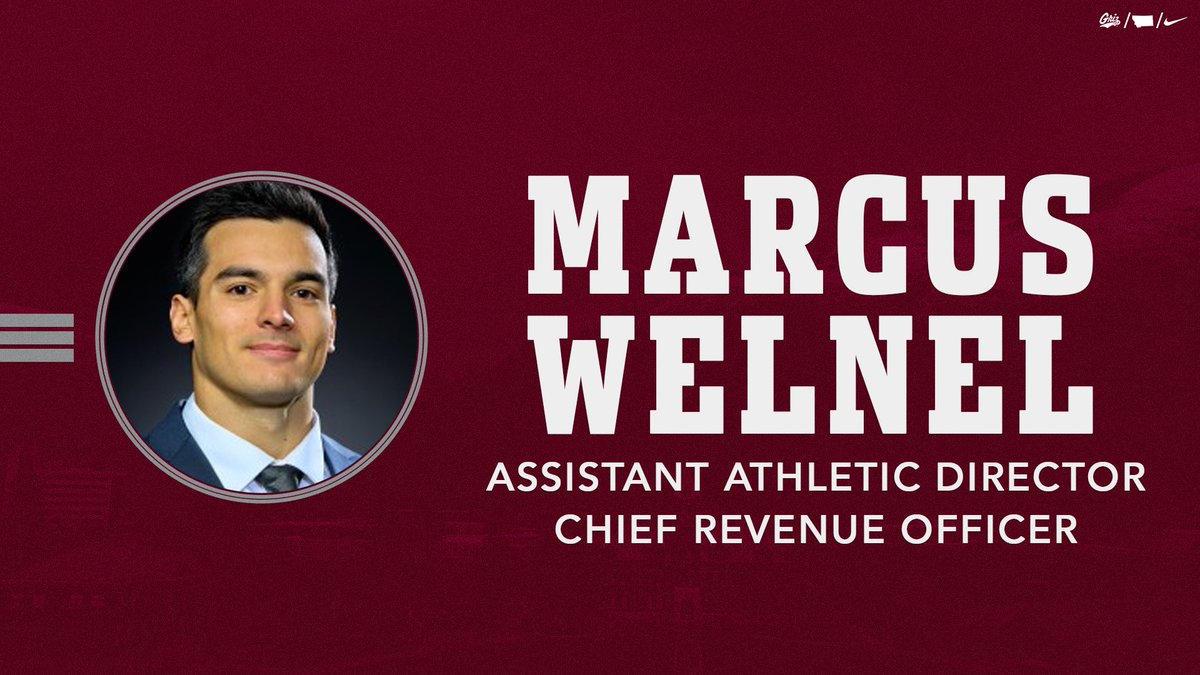 UMGRIZZLIES's tweet image. We are pleased to welcome Marcus Welnel to a new position as Assistant Athletic Director - Chief Revenue Officer!
gogriz.com/news/2025/7/22…
#GoGriz