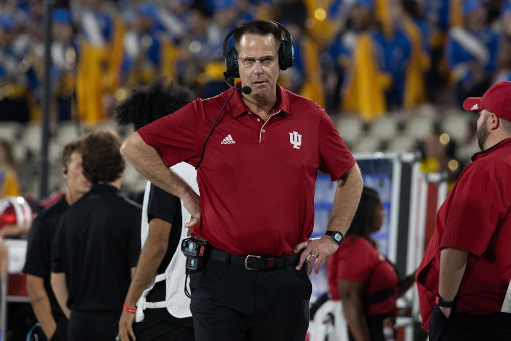 SleeperCFB's tweet image. Indiana head coach Curt Cignetti takes shot at SEC in defense of canceled non-conference series with Virginia:
"We figure we'd adopt an SEC scheduling philosophy."