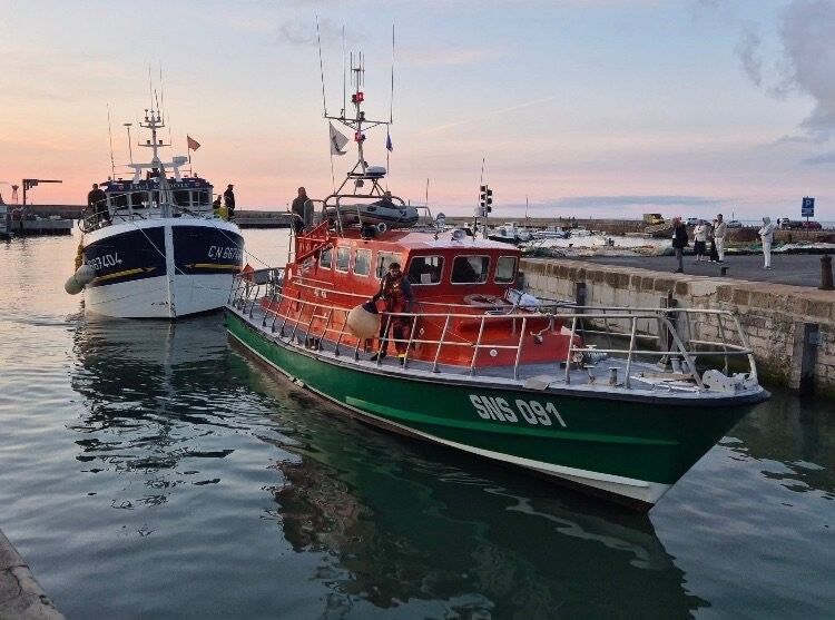 le_Parisien's tweet image. La Société nationale de sauvetage en mer et les collectivités locales normandes ont présenté leur plan d’investissement pour renouveler la flotte. Un effort partagé de 7,7 millions d’euros
➡️ l.leparisien.fr/fwMm