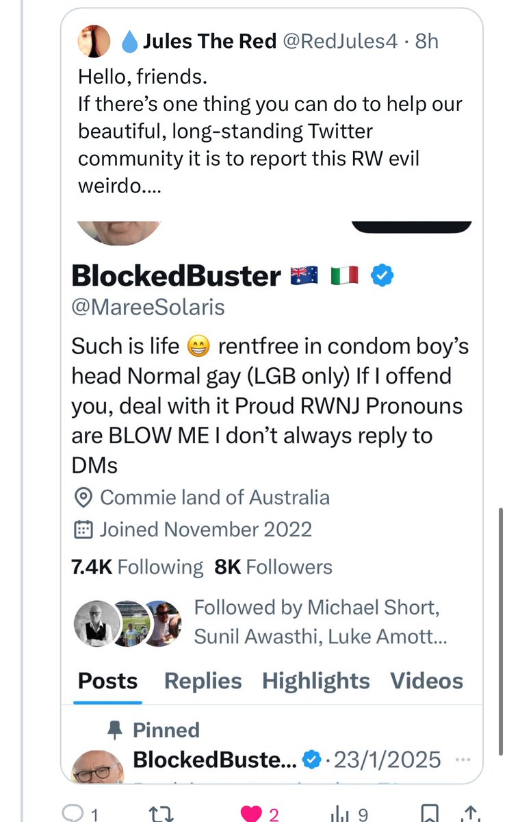 MareeSolaris's tweet image. Typical lefty snowflake. Perhaps Bluesky is more your safe space. ๐๐๐