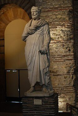 BeSaintly's tweet image. The last pagan emperor died in 363 A.D.
His final words were: “you have won Galilean”