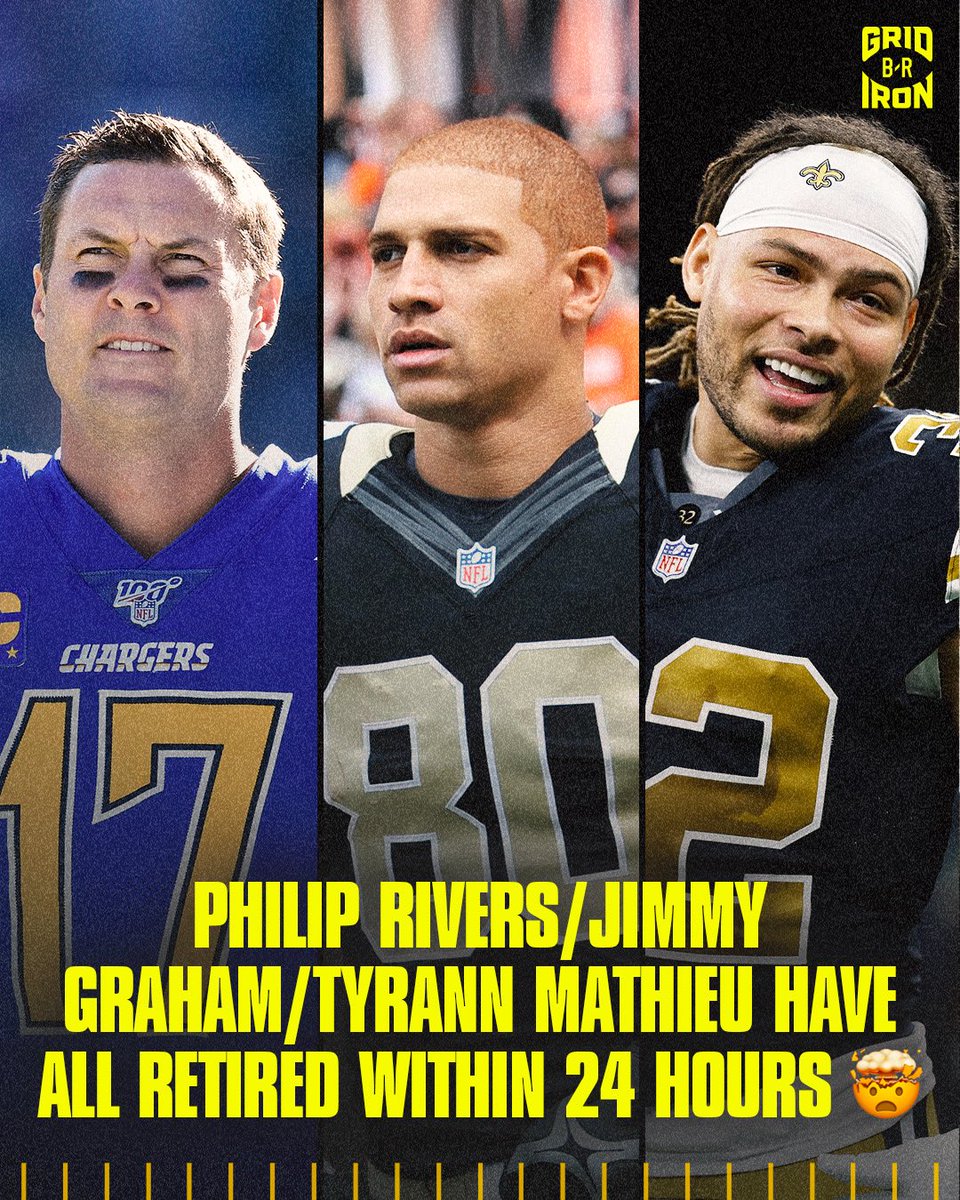 brgridiron's tweet image. 3 legends officially exit the game 🥲
What a career for all three 🔥