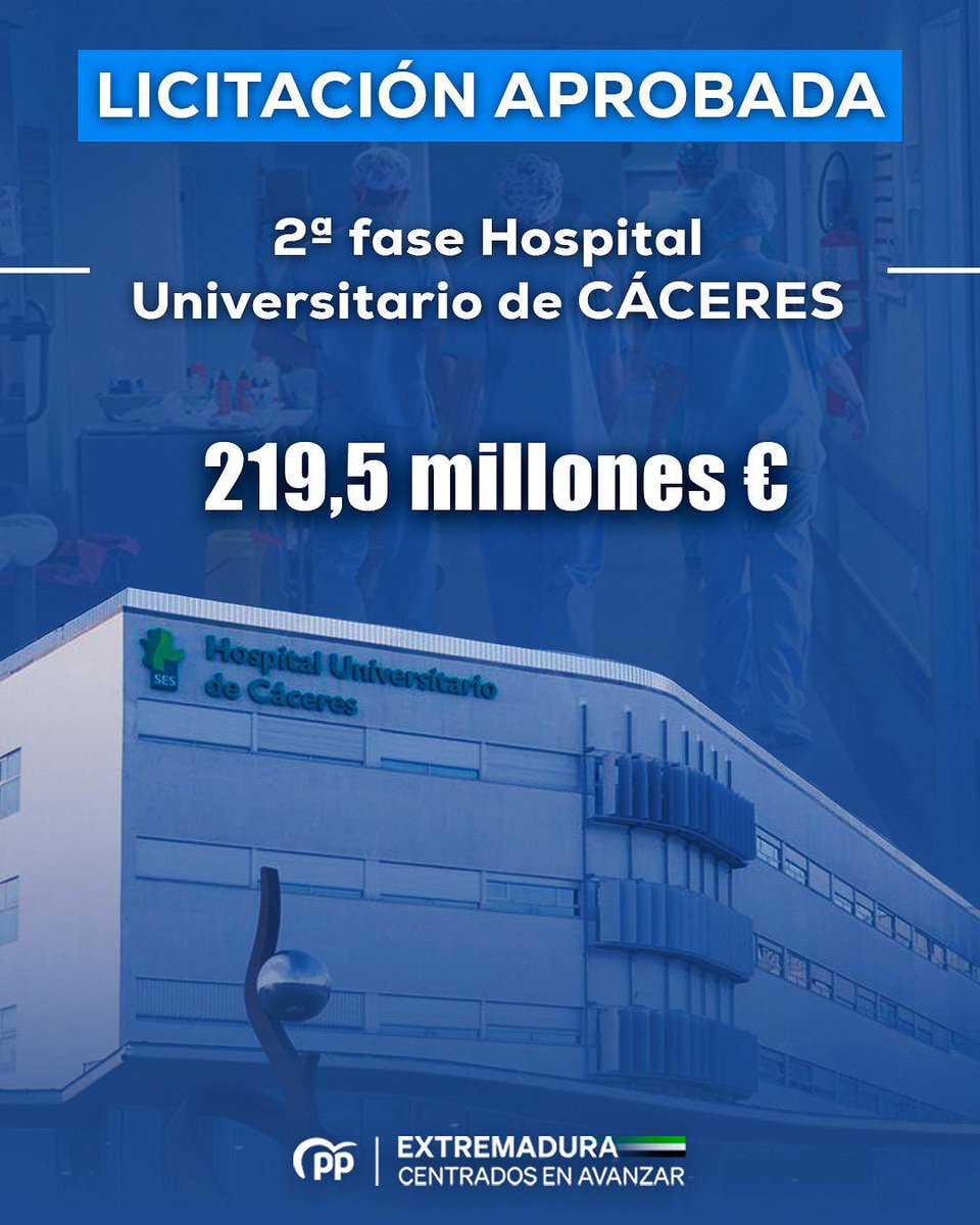 PP Ciudad de Cáceres (@ppciudadcaceres) on Twitter photo ✅El compromiso del Gobierno de <a href="/MGuardiolaM/">María Guardiola</a> con Cáceres es claro.
✅Inversión histórica que repercute no sólo en la ciudad, sino en toda la región. ✅El compromiso del Gobierno de <a href="/MGuardiolaM/">María Guardiola</a> con Cáceres es claro.
✅Inversión histórica que repercute no sólo en la ciudad, sino en toda la región.
