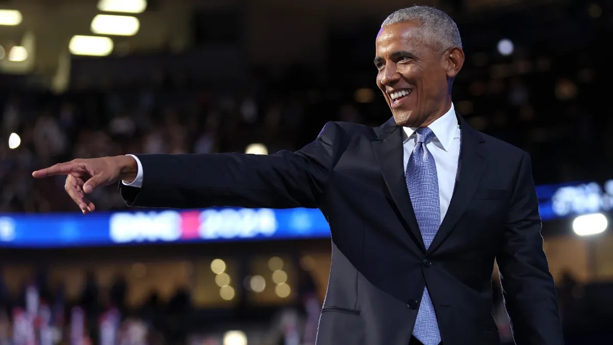 TheWrap's tweet image. Obama Makes Rare Statement Slamming Trump’s New 2016 Election Conspiracy: ‘A Weak Attempt at Distraction’
thewrap.com/obama-statemen…
