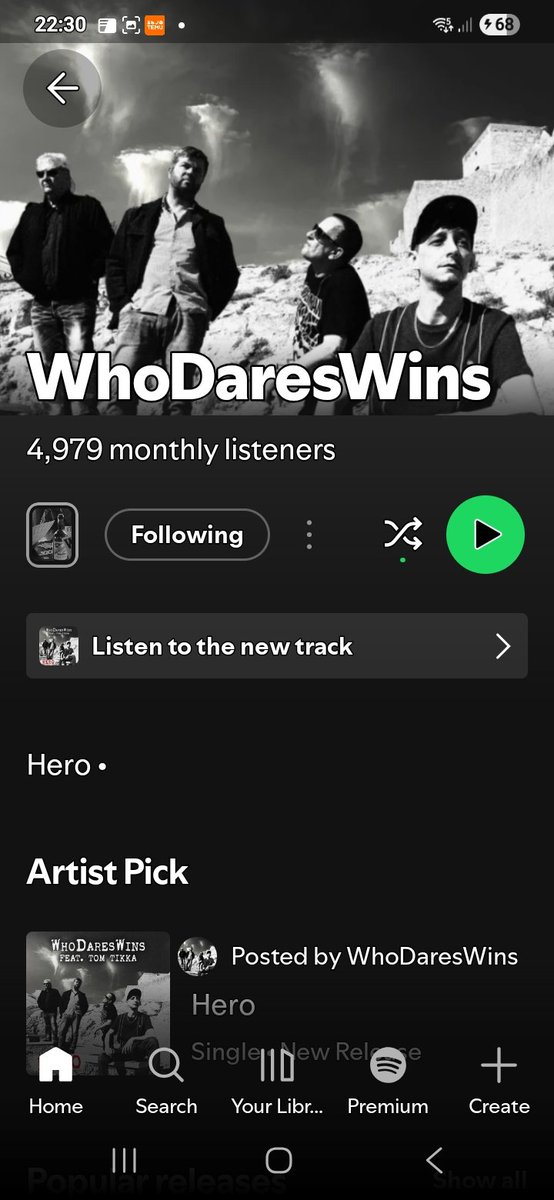 DoctorZee8's tweet image. Figures from UK Spotify after 10 days are fucking mindblowing!
Thanks to all our fans in the UK for listening!!
Please click the link below to see what you've been missing!
open.spotify.com/album/003gEF41…